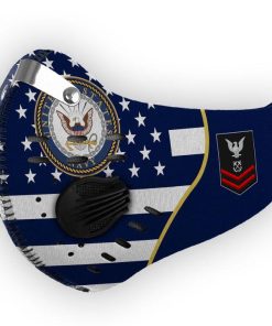 US Navy Petty Officer Second Class PO2 N95 Filter Face Mask