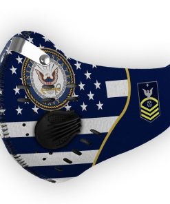 US Navy Senior Chief Petty Officer SCPO N95 Filter Face Mask