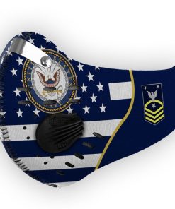 US Navy Command Master Chief Petty Officer (CMDCM) N95 Filter Face Mask