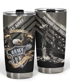 US Army Veteran All Gave Some Some Gave All Tumbler