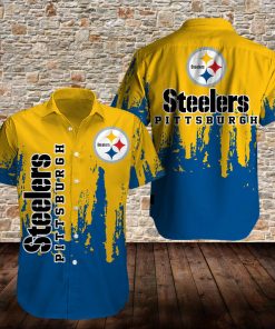 Pittsburgh Steelers Button-up T-Shirts