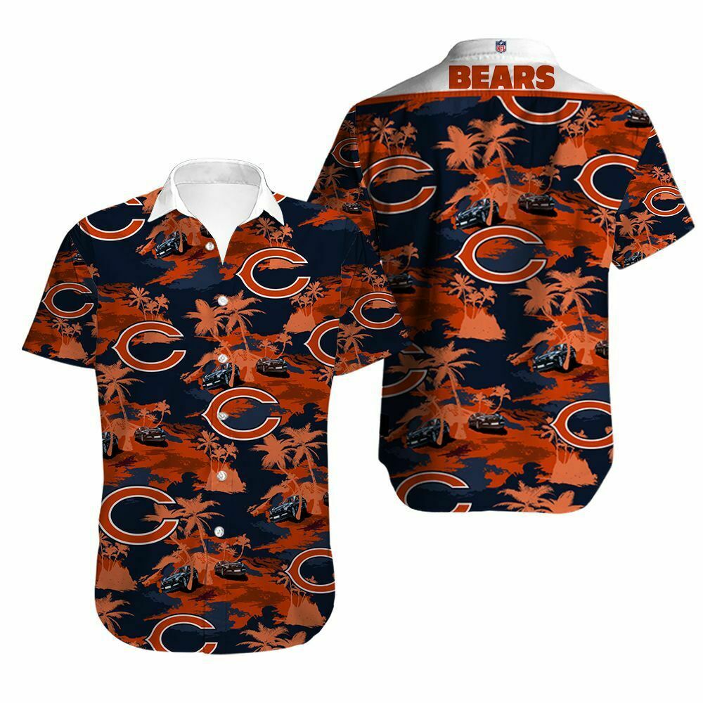 Chicago Bears Hawaiian Shirt - RobinPlaceFabrics