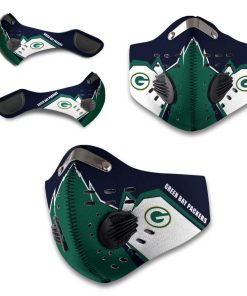 Green Bay Packers Football N95 Filter Face Mask Green Bay Packers Football N95 Filter Face Mask