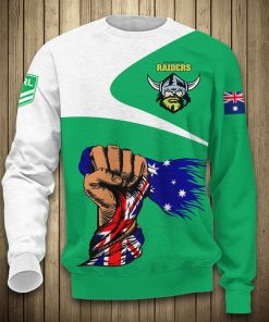 Canberra Raiders All Over Print Hoodie, T Shirt