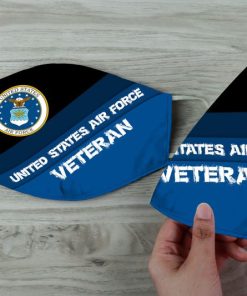 US Air Force Veteran Face Mask US Air Force Veteran Face Mask