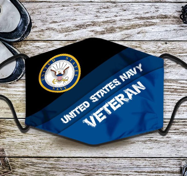 US Navy Veteran Face Mask