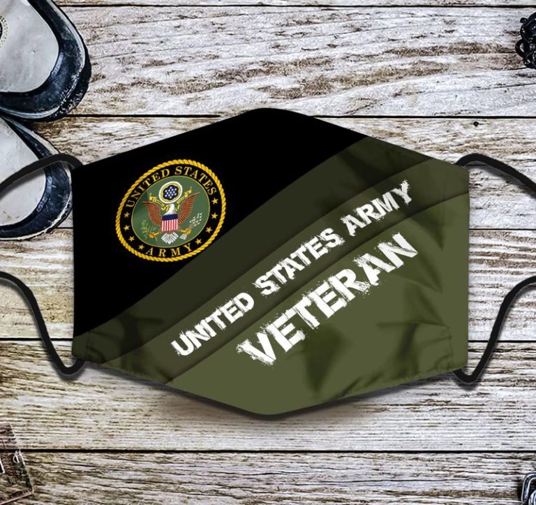 US Army Veteran Face Mask