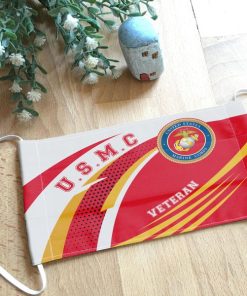 US Marine Corps Veteran Face Mask US Marine Corps Veteran Face Mask