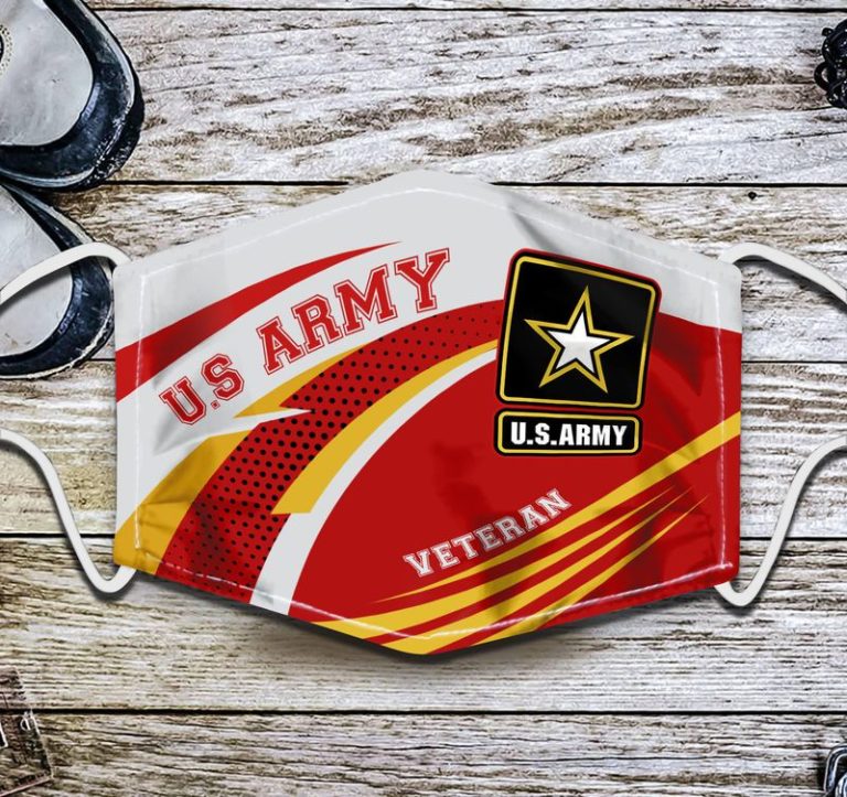 US Army Veteran Face Mask