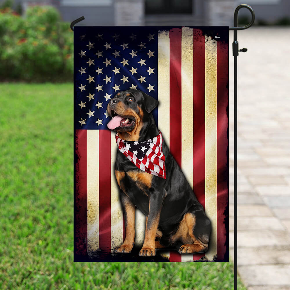 Garden Flag peace flag House Flag Details about   Rottweiler Dogs At The Door Flag
