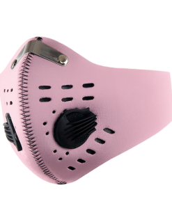 pink n95 filter face mask