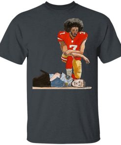 Colin Kaepernick kneeling on the neck Police