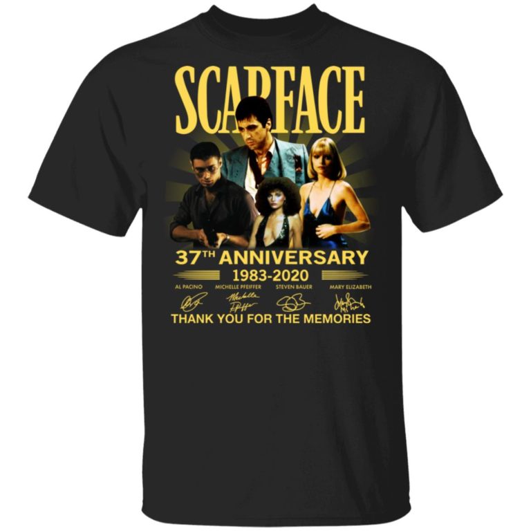 Scarface 37th Anniversary 1983 2020 Thank You For The Memories Signatures