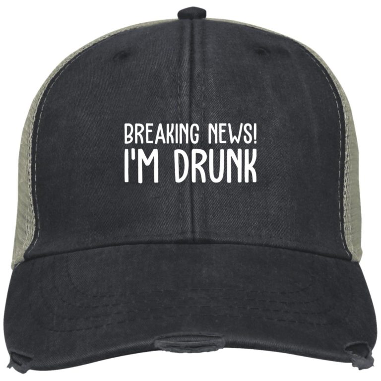 Breaking News I’m Drunk Ollie Cap