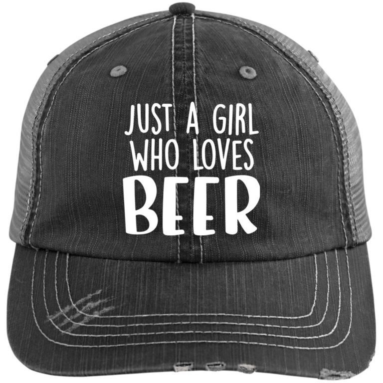 Just A Girl Who Loves Beer Trucker Cap