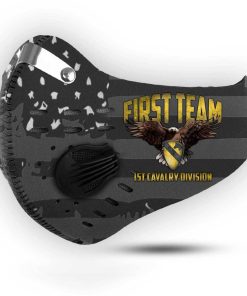 First Team The 1st Cavalry Division N95 Filter Face Mask