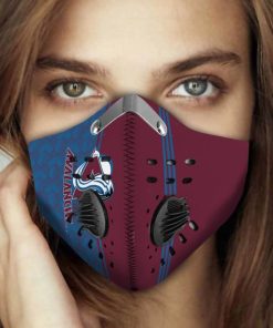 Colorado Avalanche N95 Filter Face Mask Colorado Avalanche N95 Filter Face Mask