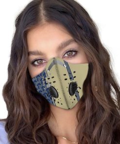 Navy Midshipmen Football N95 Filter Face Mask Navy Midshipmen Football N95 Filter Face Mask