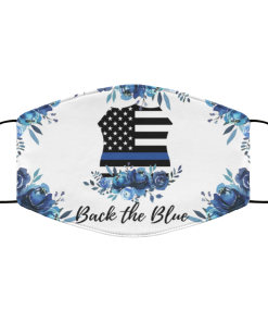 Back The Blue Face Mask