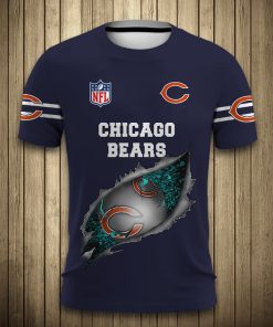 Chicago Bears Football All Over Print T Shirt
