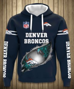 Denver Football All Over Print Hoodie