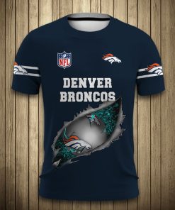 Denver Football All Over Print T Shirt