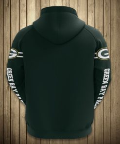 Green Bay Packers Football All Over Print Hoodie