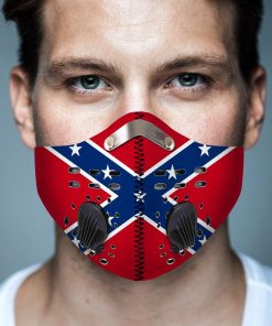 Confederate Flag N95 Filter Face Mask