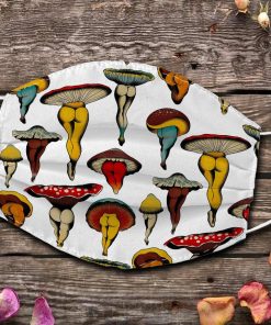 Sexy Mushrooms Face Mask