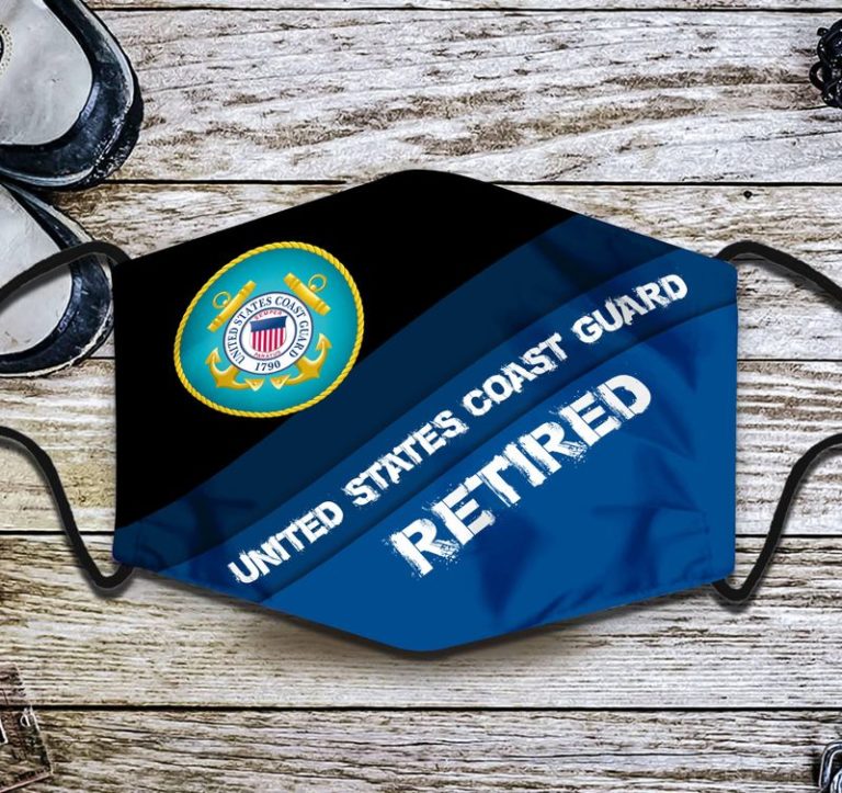 US Coast Guard Retired Face Mask