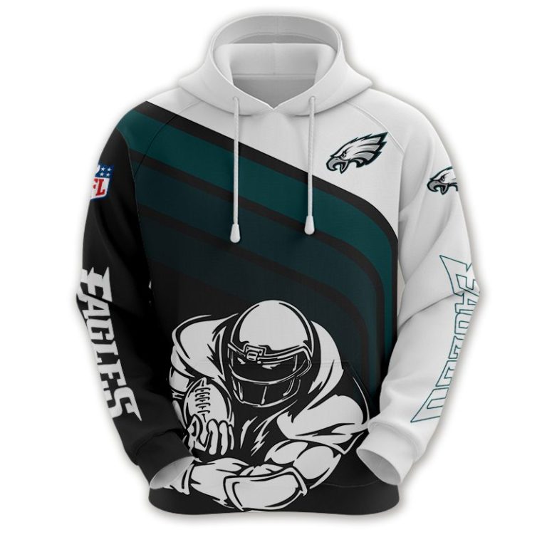 Philadelphia Eagles Football All Over Print Hoodie, T Shirt
