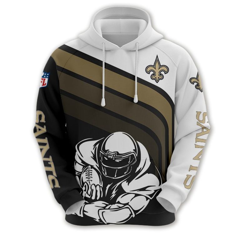 New Orleans Saints Football All Over Print Hoodie, T Shirt