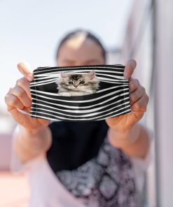 Maine Coon Cat Face Mask