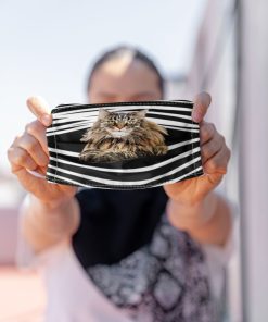 Norwegian Forest Cat Face Mask