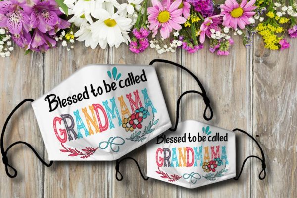 Blessed To Be Called Grandmama Face Mask