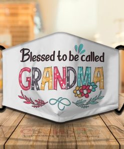 Blessed To Be Called Grandma Face Mask