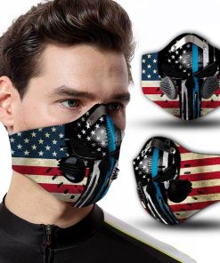 US Police Punisher Skull N95 Filter Face Mask