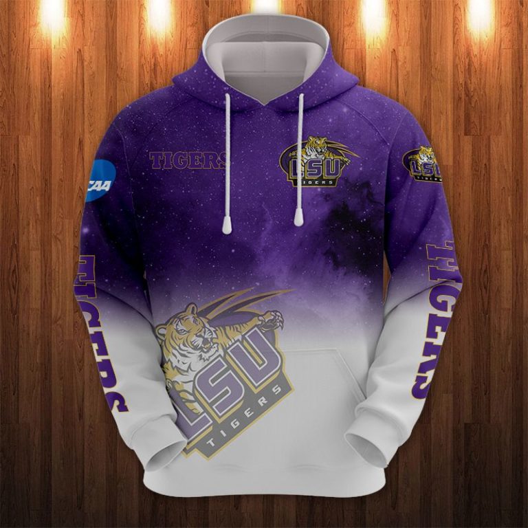 LSU Tigers Football 3D Full Print Hoodie, T Shirt, Polo Shirt