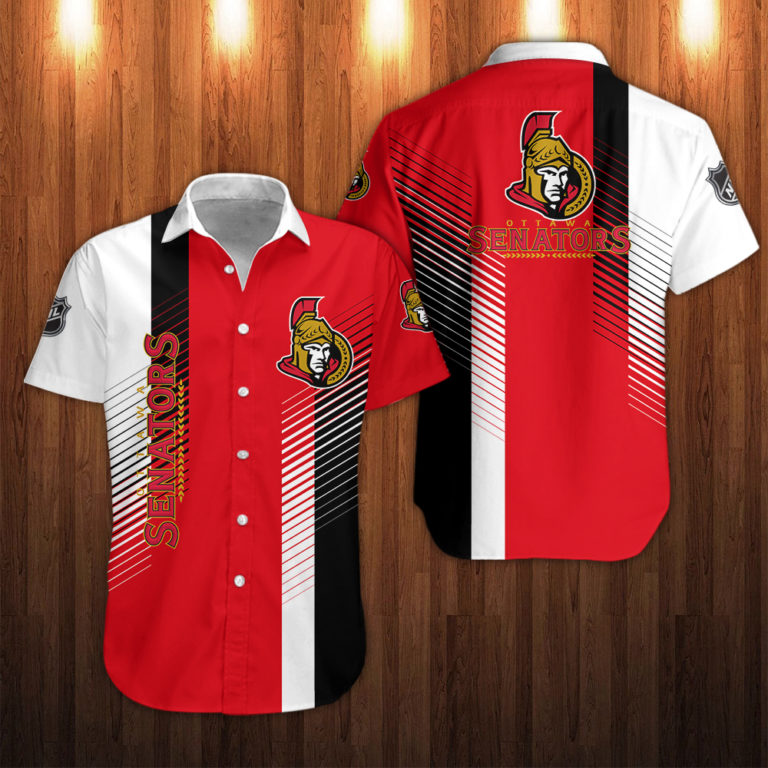 Ottawa Senators Hockey Button Up T-Shirt