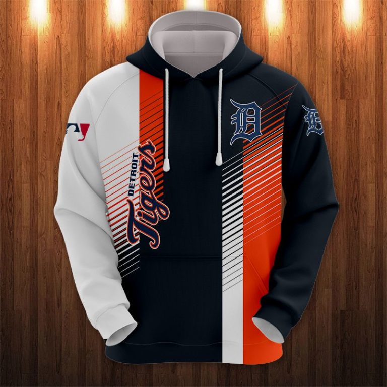 Detroit Tigers Baseball All Over Print Hoodie, T Shirt
