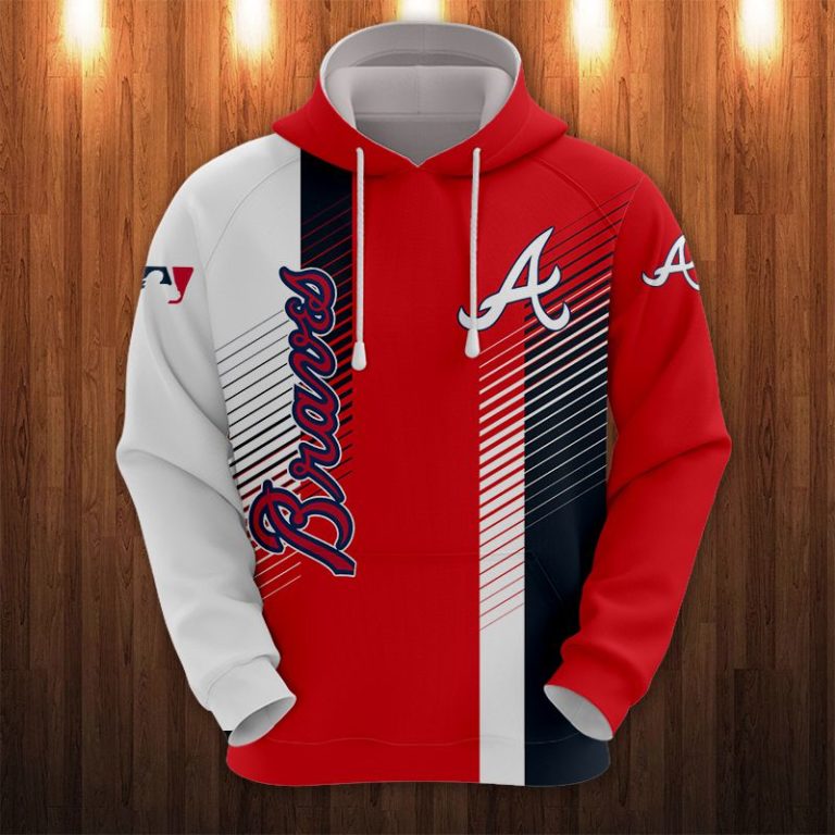 Atlanta Braves Baseball All Over Print Hoodie, T Shirt