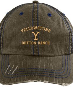 Yellowstone Dutton Ranch Distressed Cap | Hat Yellowstone Dutton Ranch Distressed Cap | Hat