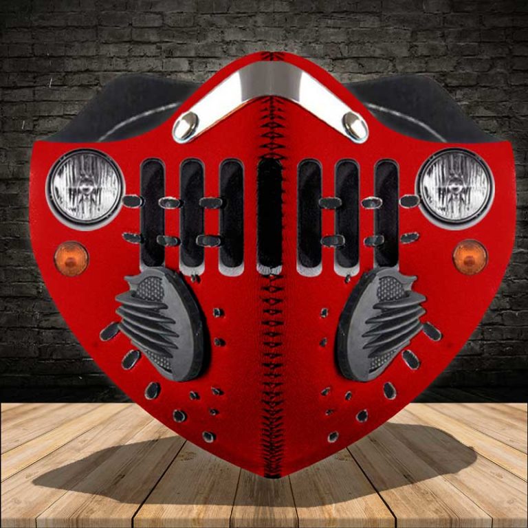 Jeep Firecracker Red N95 Filter Face Mask