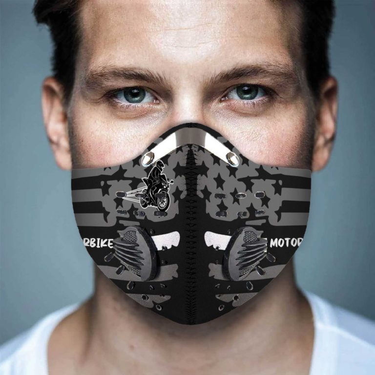 Motorbike N95 Filter Face Mask + Filter Sheet