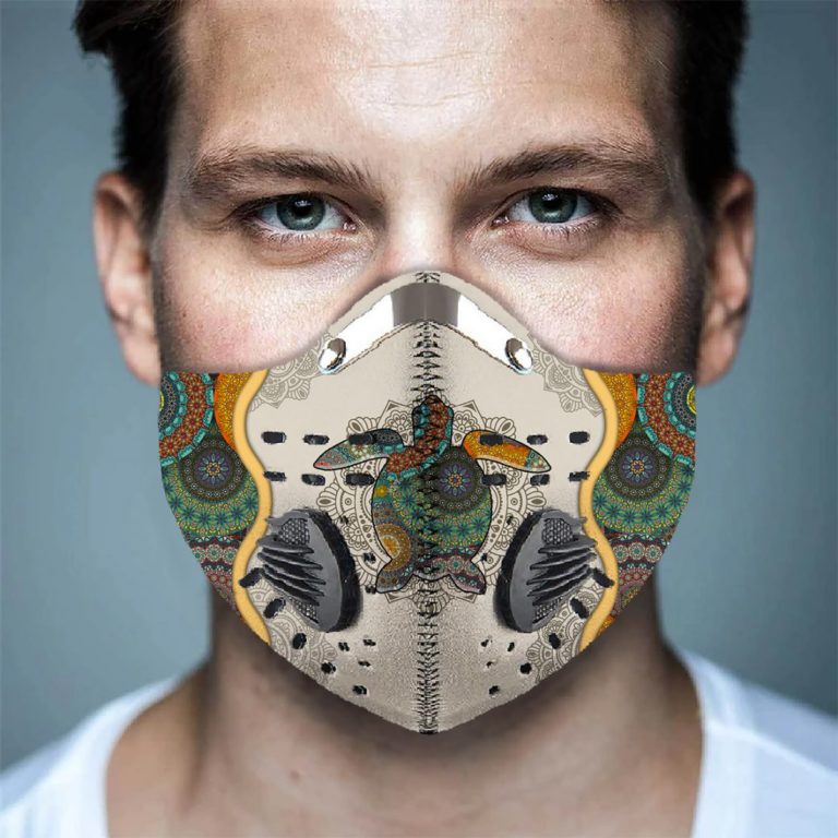 Mandala Turtle N95 Filter Face Mask