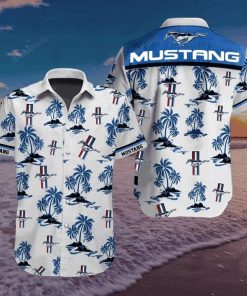 Ford Mustang Hawaiian Shirt – Button Up T Shirt Ford Mustang Hawaiian Shirt – Button Up T Shirt