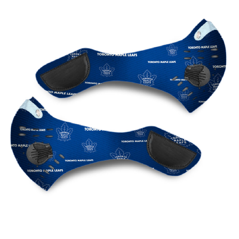 Toronto Maple Leafs Hockey Face Mask + N95 Filter