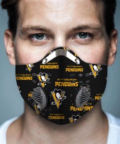 Pittsburgh Penguins N95 Filter Face Mask + Filter Pittsburgh Penguins N95 Filter Face Mask + Filter