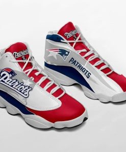 New England Patriots Football Jordan 13 Sneakers New England Patriots Football Jordan 13 Sneakers