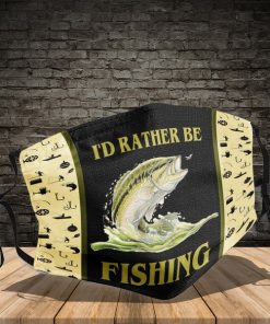 I’d Rather Be Fishing PM2.5 Filter Face Mask